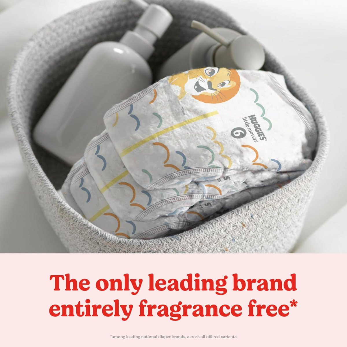 Tã Huggies Little Movers Baby Diapers Sizes 7 Cho Bé 10-17kg - Gói 96 Miếng