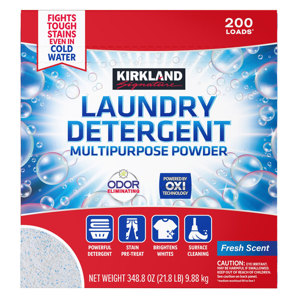 Bột Giặt Kirkland Signature Powder Laundry Detergent – Túi 9.89kg