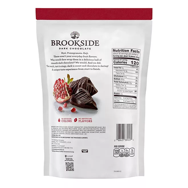BROOKSIDE Dark Chocolate Pomegranate Flavored Chocolate, 32 oz.