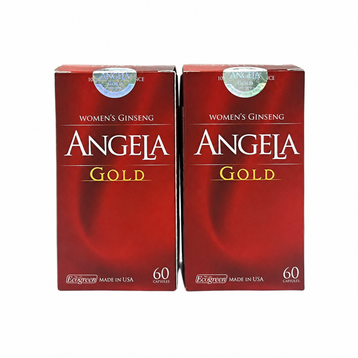 Viên Uống Nhân Sâm Hỗ Trợ Sức Khỏe Phụ Nữ Angela Gold Women’s Ginseng – Set 2 Hộp x 60 Viên