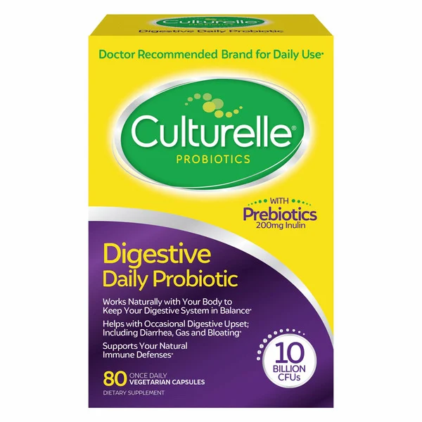 Viên Uống Culturelle Digestive Health Probiotic – Hộp 80 Viên