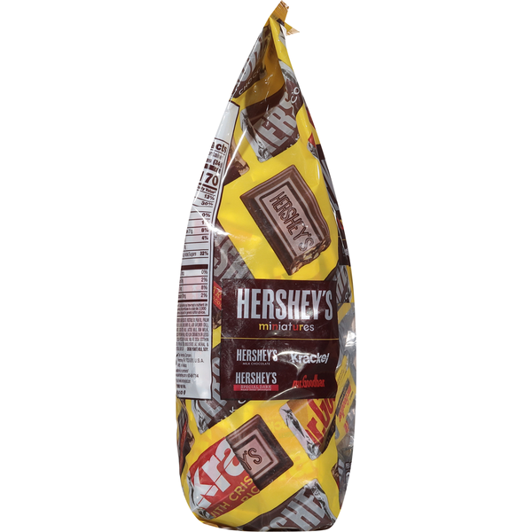 Kẹo HERSHEY'S Miniatures Variety Pack Chocolate Candy - Túi Lớn 1.58kg