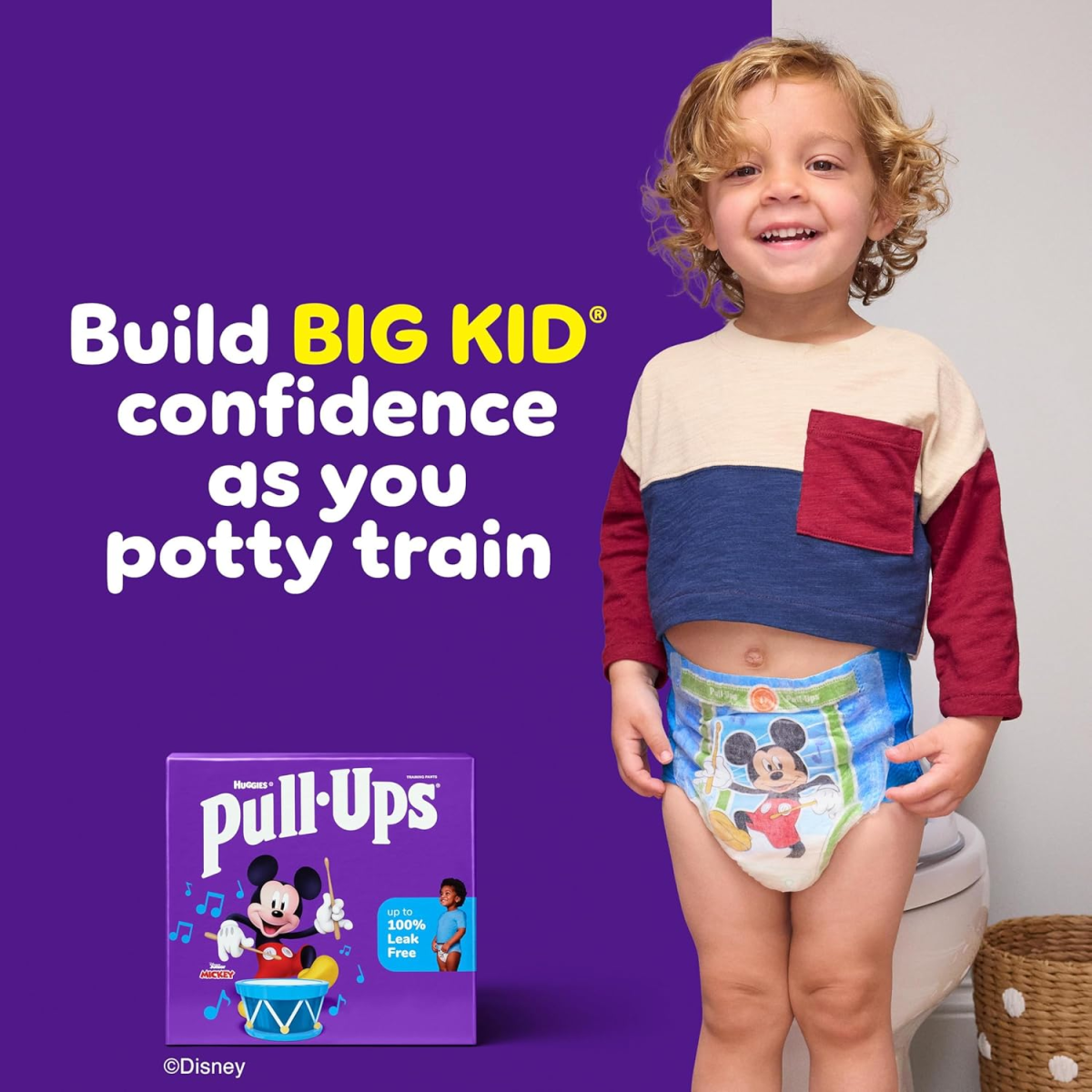 Pull-Ups Boys' Potty Training Pants, 4T-5T (38-50 lbs)