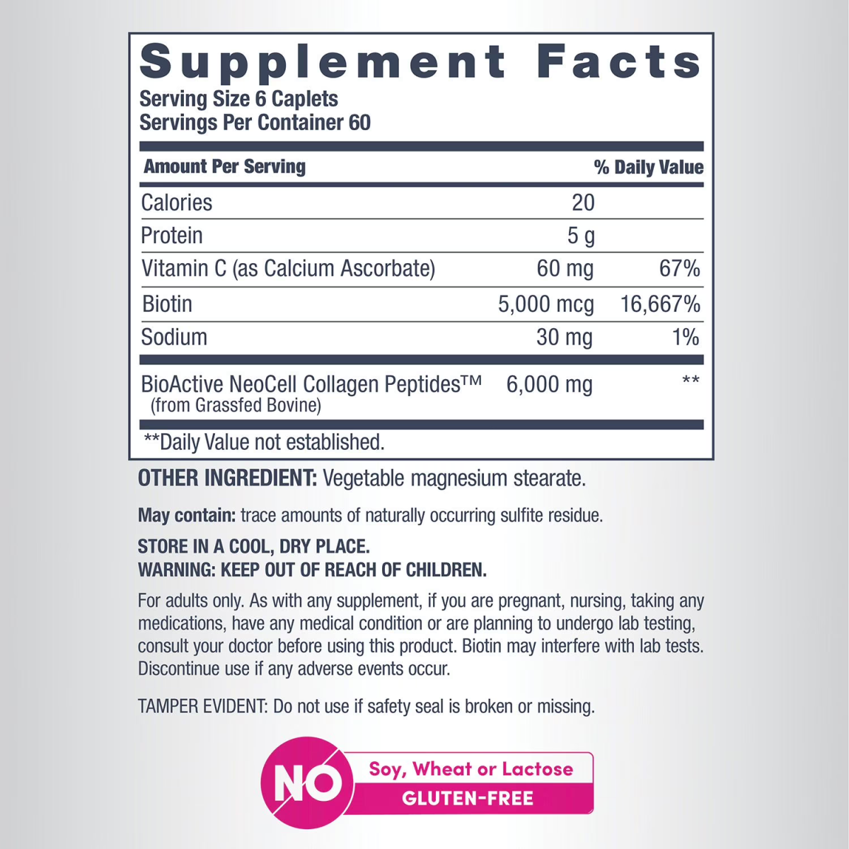 Viên Uống NeoCell Super Collagen + Vitamin C & Biotin – Hộp 360 Viên