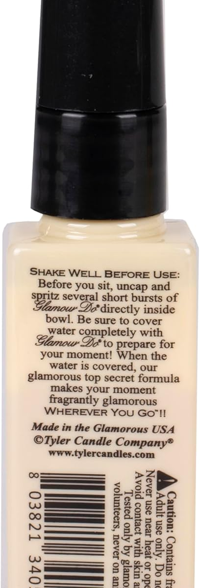 Xịt Khử Mùi Toilet Tyler Candle Company Glamour Do Diva – Chai 1.2 Oz