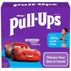 Quần Tập Cho Bé Trai 17.2-22.7kg Pull-Ups Boys' Potty Training Pants 4T-5T (38-50 lbs) - Gói 102 Miếng