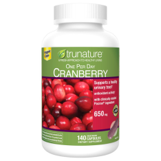 Viên Uống Trunature One Per Day Cranberry Dietary Supplement – Hộp 140 Viên
