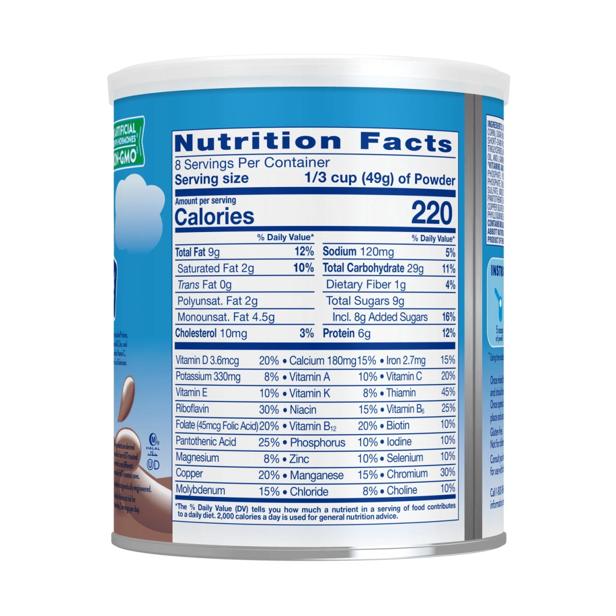 Sữa Bột PediaSure Grow & Gain Chocolate 400G