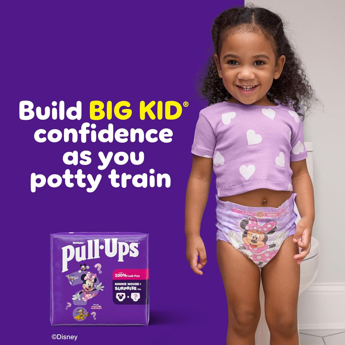 Pull-Ups Girls' Potty Training Pants, 3T-4T (32-40 lbs) 116 ct