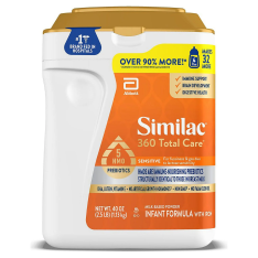 Sữa Công Thức Similac 360 Total Care Infant Sensitive Powder Formula - Hộp 1.13kg