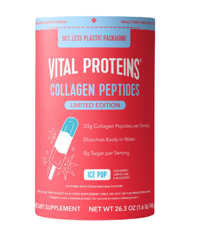 Bột Collagen Vital Proteins Collagen Peptides Ice Pop –  Hộp 26.3oz 