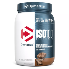 Bột Protein Dymatize ISO100 Hương Fudge Brownie – Hộp 1.45LB