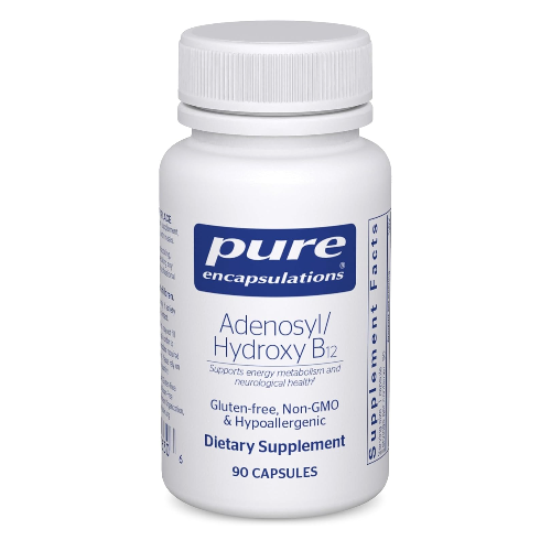 Viên Uống B12 Pure Encapsulations Adenosyl/Hydroxy B12 – Hộp 90 Viên