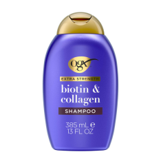 Dầu Gội Hỗ Trợ Dày Tóc, Giảm Gãy Rụng OGX Extra Volume Biotin & Collagen Extra Strength Shampoo – Chai 385 ml