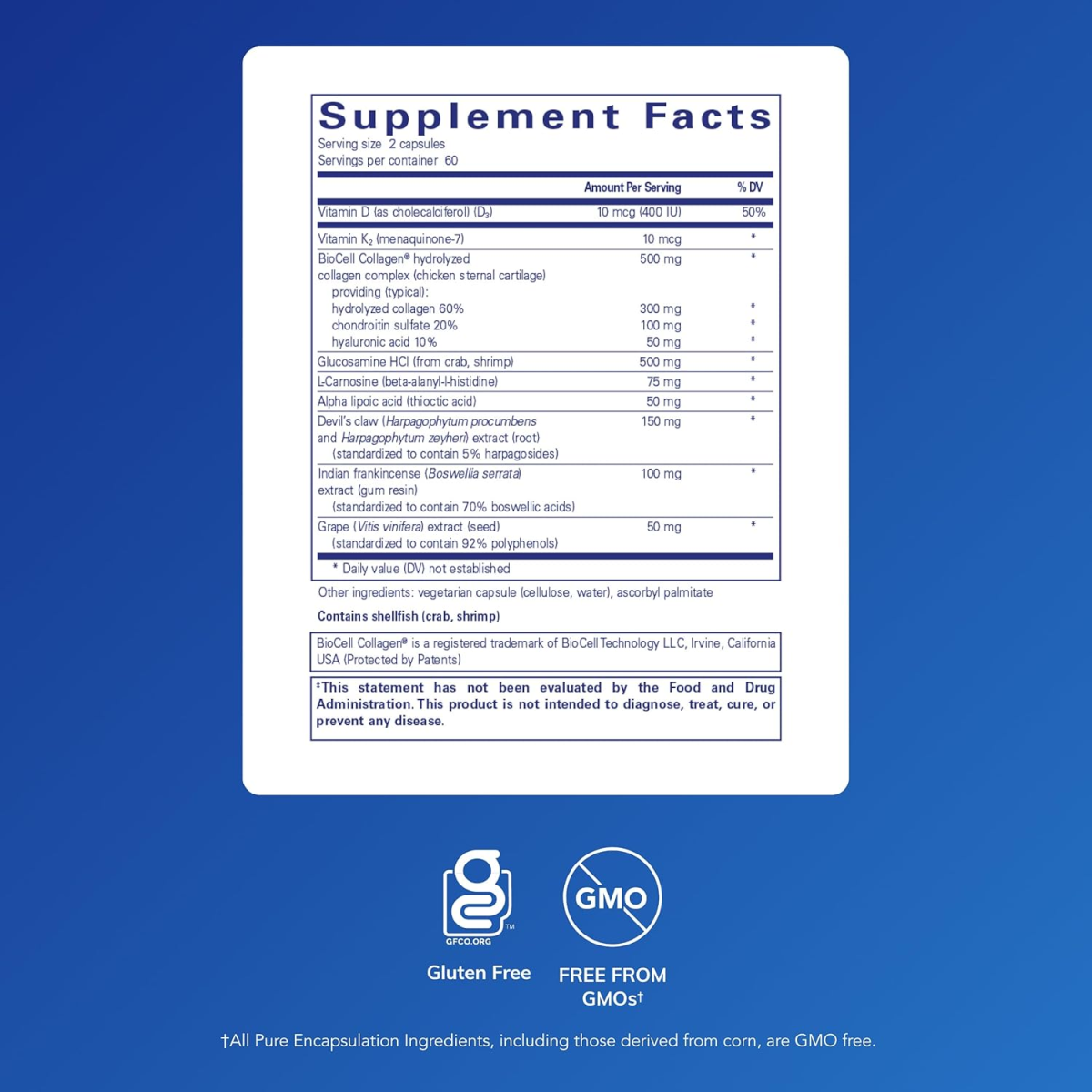 Viên Uống Pure Encapsulations Disc-Flex – Hộp 120 Viên
