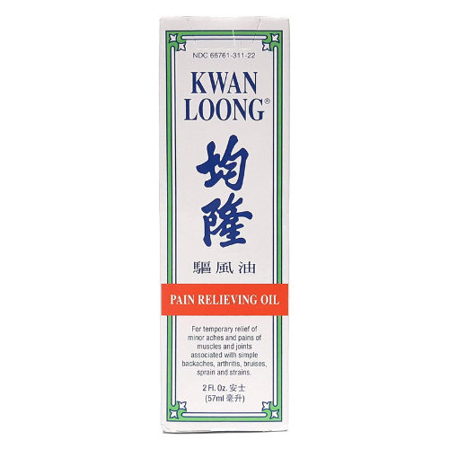 Dầu Xoa Bóp Giảm Đau Kwan Loong Medicated Massage Oil – Chai 2 Oz