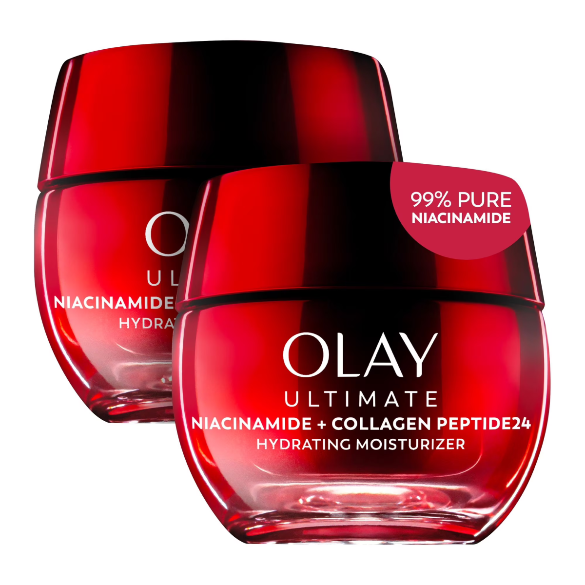 Kem Dưỡng Ẩm Olay Ultimate Niacinamide + Collagen Peptide 24 - 2 Hộp x 48g