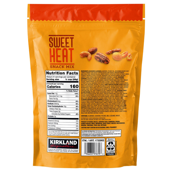 Snack Hỗn Hợp Kirkland Signature Sweet Heat Snack Mix – Túi 24 Oz