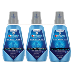 Nước Súc Miệng Crest Pro-Health Advanced Multi-Protection Smooth Mint 1L x 3 Chai – Set 3 Chai