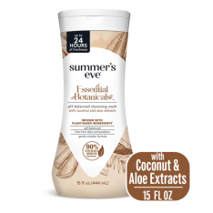 Dung Dịch Vệ Sinh Phụ Nữ Summer’s Eve Essential Botanicals Coconut & Aloe Daily Feminine Wash Chiết Xuất Dừa & Lô Hội – Chai 444ml