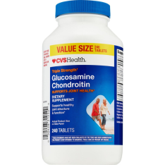 Viên Uống Hỗ Trợ Xương Khớp CVS Health Triple Strength Glucosamine Chondroitin – Hộp 240 viên