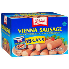 Xúc Xích Đóng Hộp Libby's Vienna Sausage – Thùng 18 Hộp x 4.6 oz