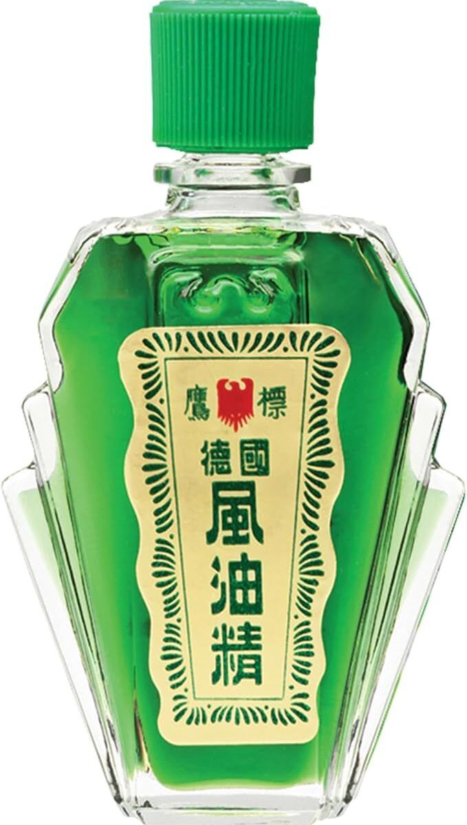 Dầu Gió Xanh Mỹ Eagle Brand Medicated Oil Hộp 12 Chai 24ml