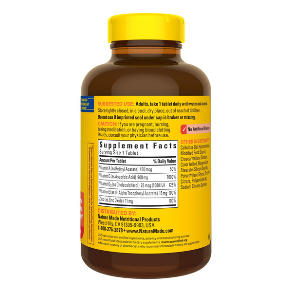 Viên uống Nature Made Super C Immune Complex – Hộp 200 Viên