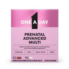 Viên Uống Vitamin Tổng Hợp & Choline One A Day Women’s Prenatal Advanced Vitamins with Choline – Hộp 180 Viên