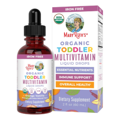 Vitamin Tổng Hợp Dạng Nước MaryRuth’s Organic Toddler Multivitamin Liquid Drops – Chai 60ml