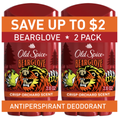 Lăn Khử Mùi Old Spice Bearglove Anti-Perspirant Deodorant for Men – Set 2 Thanh x 2.6 Oz