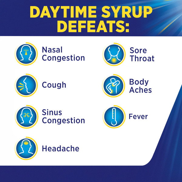 Siro Hỗ Trợ Giảm Triệu Chứng Cảm Cúm Ngày & Đêm Theraflu ExpressMax Daytime & Nighttime Syrup – Set 2 chai x 8.3 Oz