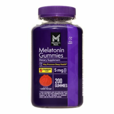 Viên Uống Melatonin Member's Mark Hương Dâu – Hộp 200 Viên