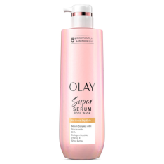 Sữa Tắm Dưỡng Ẩm Olay Super Serum Body Wash Extra Dry Skin – Chai 591ml