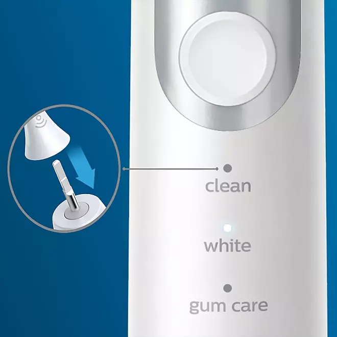 Đầu Bàn Chải Thay Thế Philips Sonicare W3 Premium White - Hộp 8 chiếc