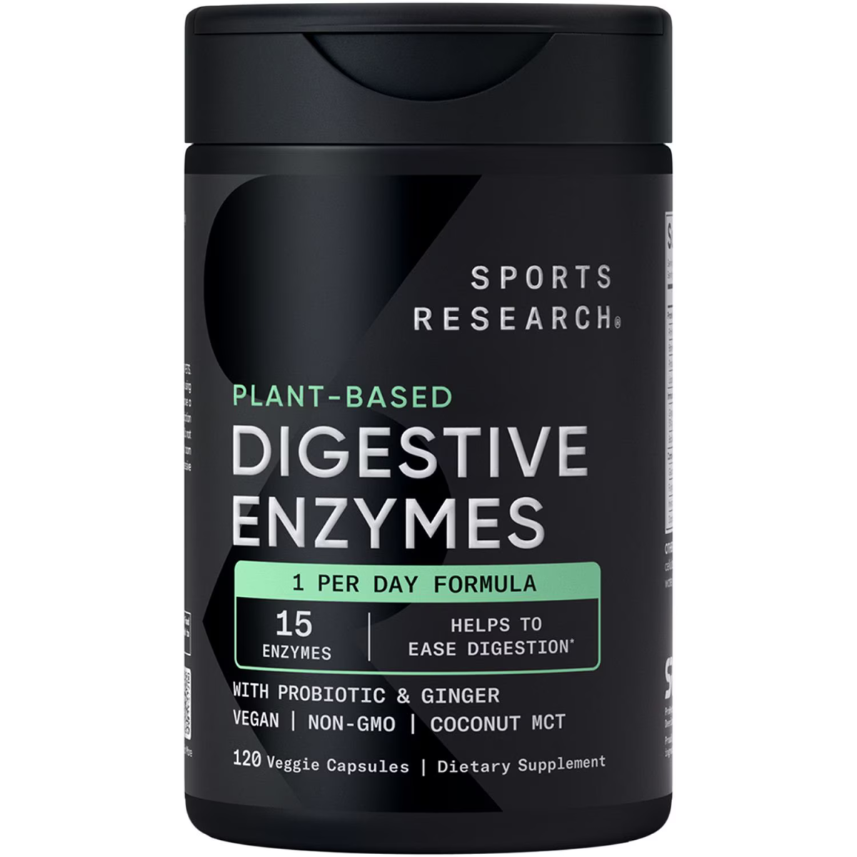 Viên Uống Sports Research Digestive Enzymes + Probiotic – Hộp 120 Viên