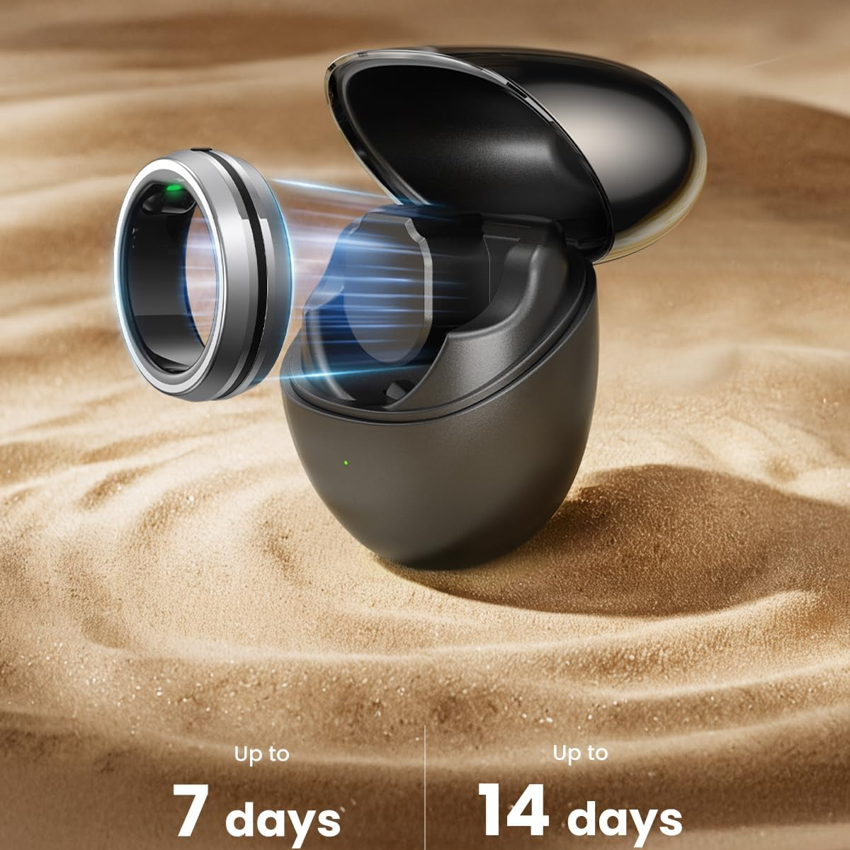 Nhẫn Thông Minh Theo Dõi Sức Khỏe RENPHO Lynx Smart Ring – Size 08