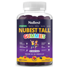 Kẹo Dẻo NuBest Tall Hỗ Trợ Phát Triển Chiều Cao Vị Berry – Hộp 60 Viên