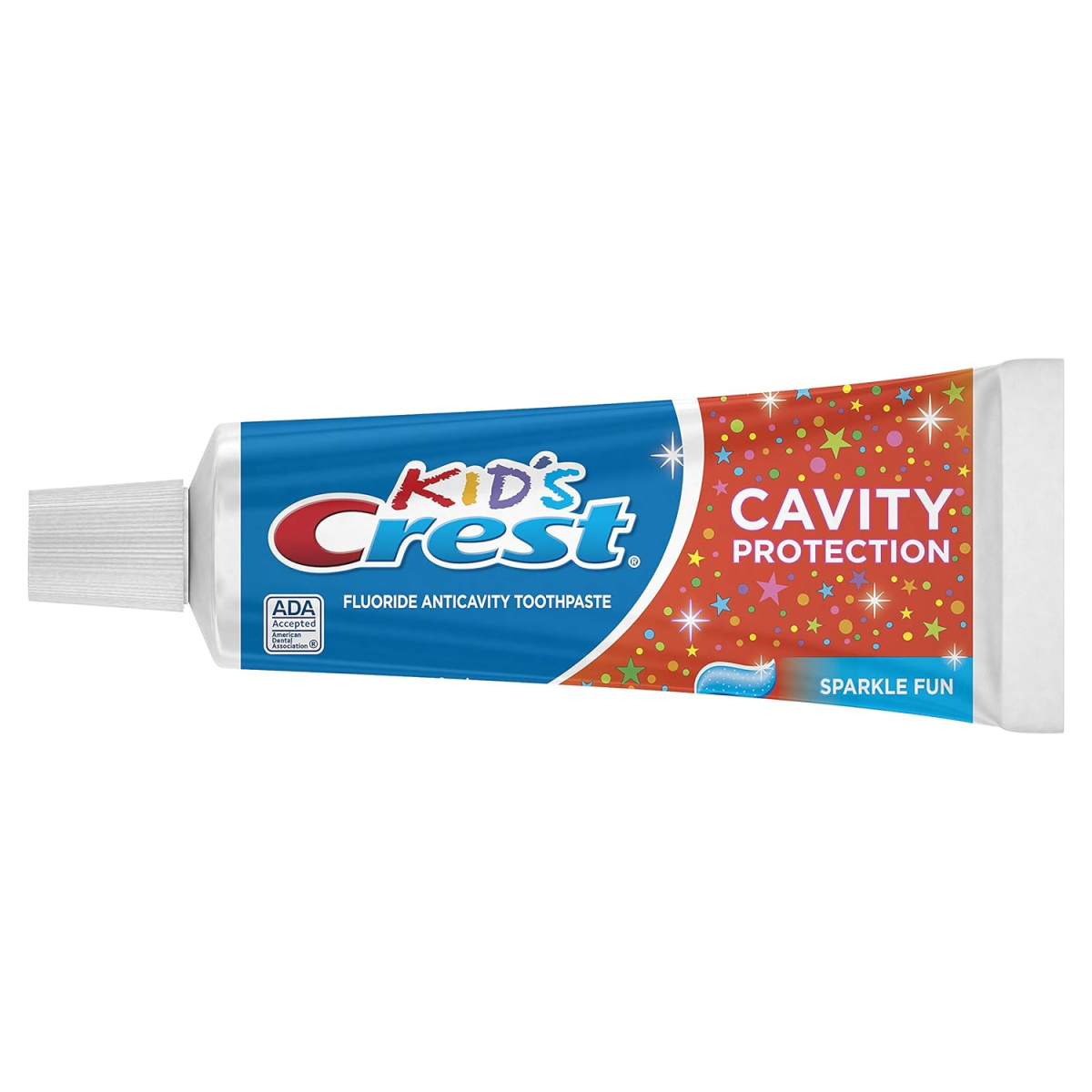 Kem Đánh Răng Ngừa Sâu Răng Cho Trẻ Em Crest Kid's Cavity Protection Toothpaste Sparkle Fun –  (Bộ 3 Tuýp x 130 g)