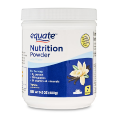 Bột Dinh Dưỡng Tổng Hợp Vị Vani Equate Adult Nutrition Powder Vanilla – Hộp 400g