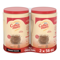 Bột Kem Béo Nestlé Coffee mate Original Non-Dairy Powdered Coffee Creamer – Set 2 Hộp x 56 Oz