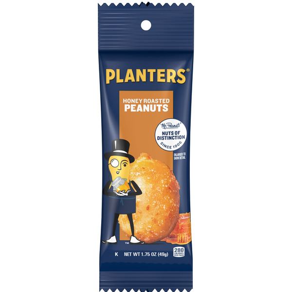 Hộp Hạt Tổng Hợp Planters Variety Pack Salted Cashews, Salted Peanuts & Honey Roasted Peanuts – Hộp 24 Gói