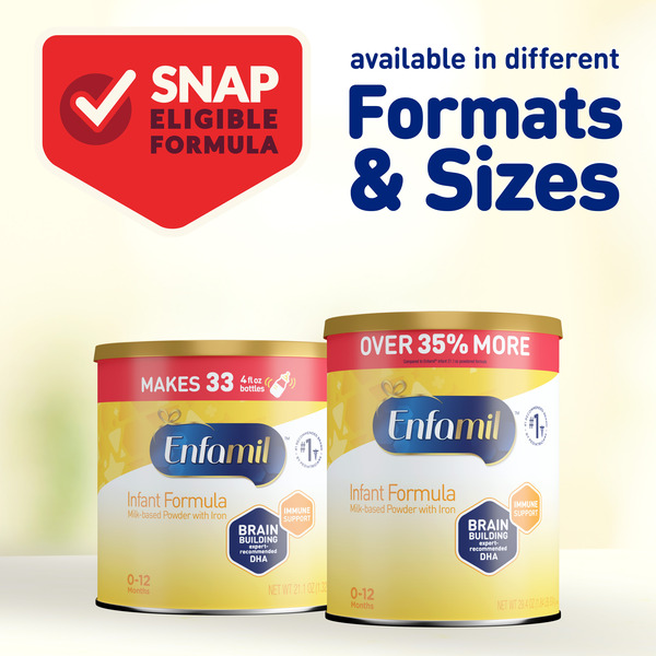 Sữa Bột Enfamil Milk‑Based With Iron Infant Formula - Hộp 354g