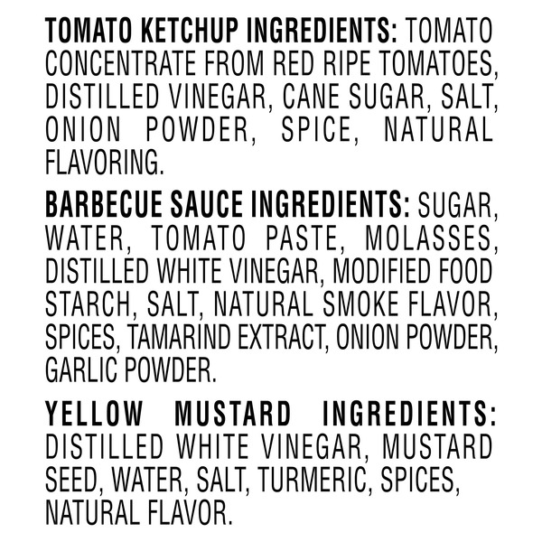 Bộ Gia Vị Tổng Hợp Heinz Classic Variety Pack – 124.2 oz