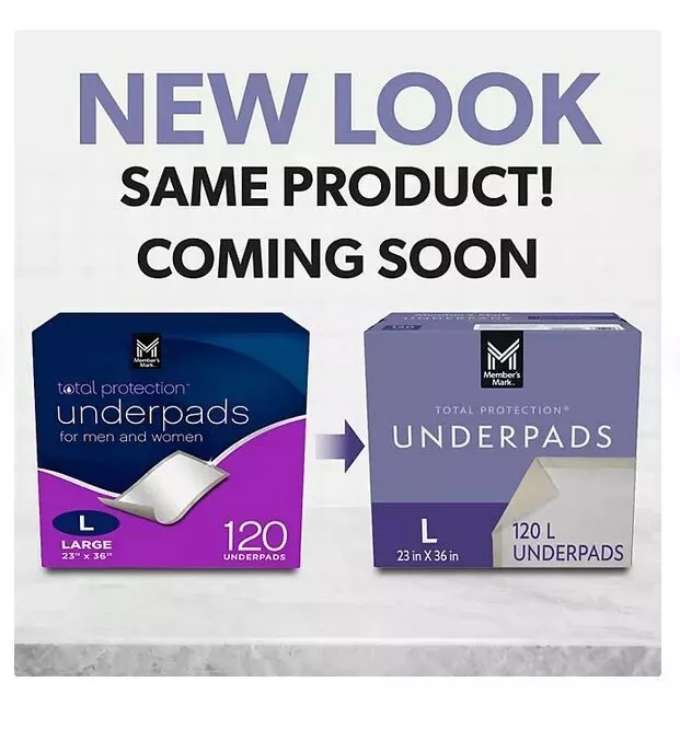 Tấm Lót Chống Thấm Member's Mark Total Protection Underpads Large - 120ct