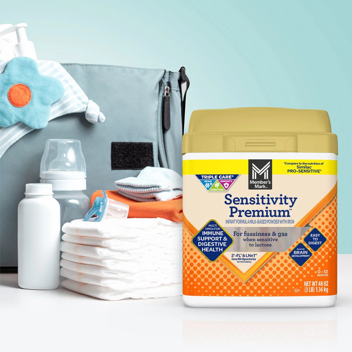 Member's Mark Sensitivity Premium Baby Formula 48 oz.
