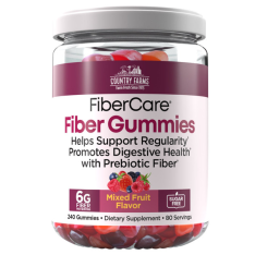 Kẹo Dẻo Bổ Sung Chất Xơ Country Farms Fiber Care Gummies – Hộp 240 Viên