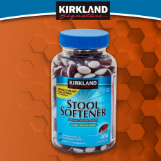 Viên Uống Hỗ trợ Giảm Táo Bón KIRKLAND SIGNATURE STOOL SOFTENER 100 mg – Hộp 400 viên