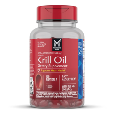 Viên Uống Dầu Nhuyễn Thể Member’s Mark Extra Strength Superior Omega-3 Krill Oil 500 mg - Hộp 160 viên