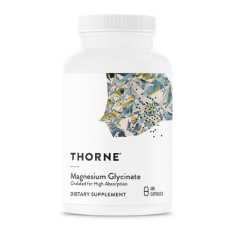 Viên Uống Magie Thorne Magnesium Glycinate 120mg – Hộp 180 Viên